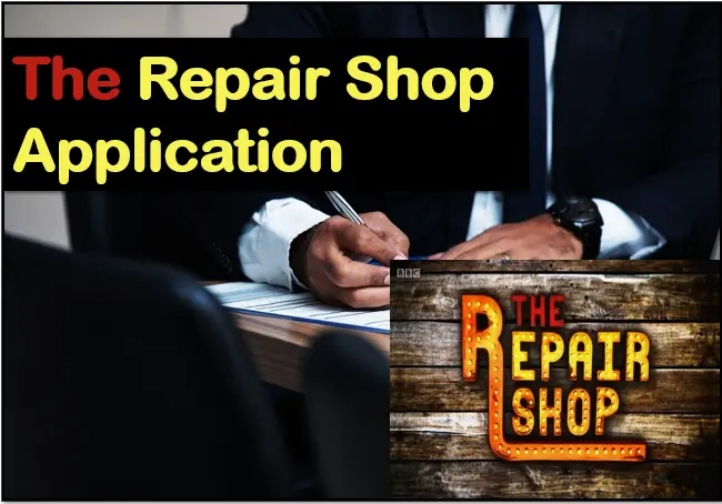 the repair shop, application