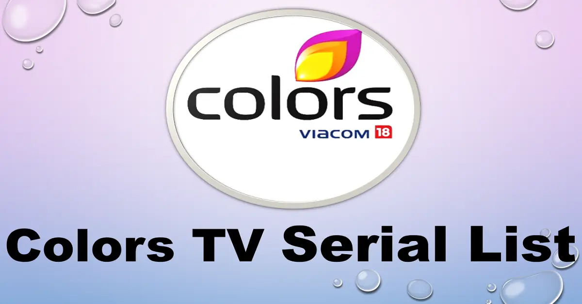 colors tv serial list,