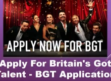 Apply For Britain’s Got Talent 2024 –  BGT Application